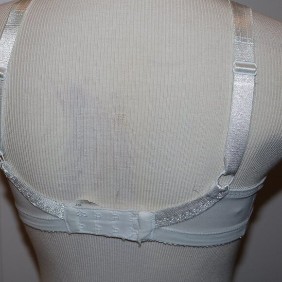 Jadee 34B bra has inserts/pockets but no pads to go with it white color - Picture 3 of 6